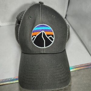 Patagonia Gray Mesh Cap with Logo